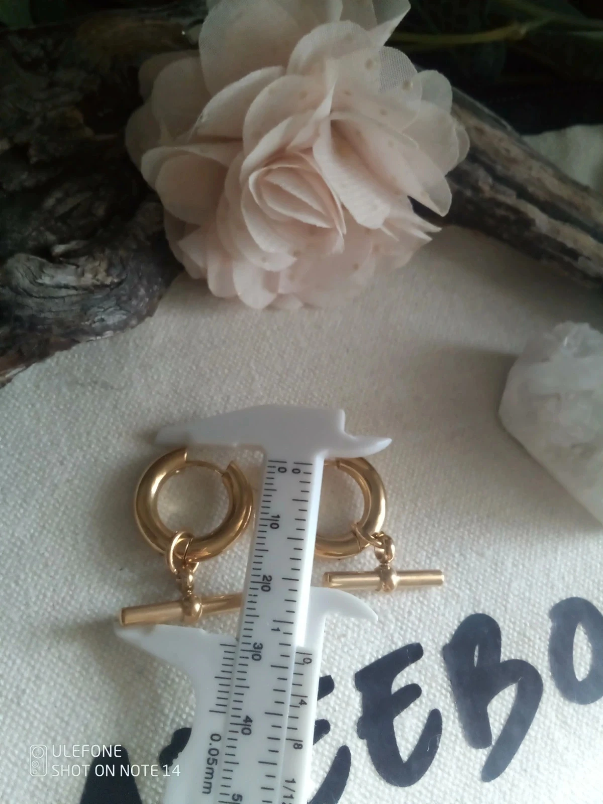 Boucles d'oreilles bohèmes intemporelles acier inoxydable – photo 2